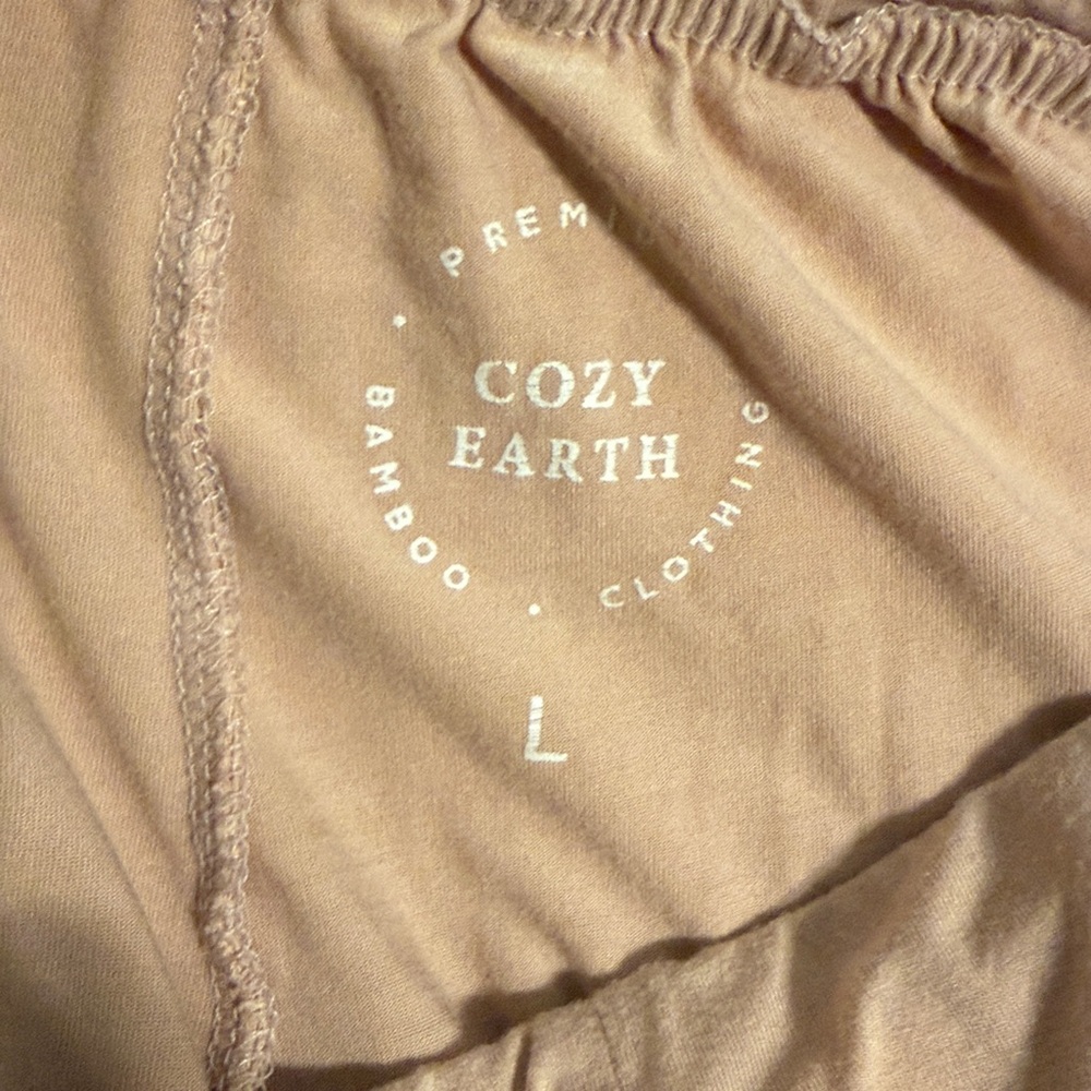 Cozy Earth Women’s Bamboo Sleep Pajama Lounge Pants Pink Size Large - Picture 10 of 14
